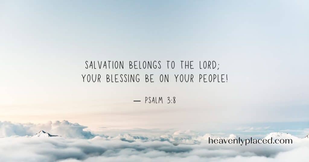 salvation belongs to the Lord