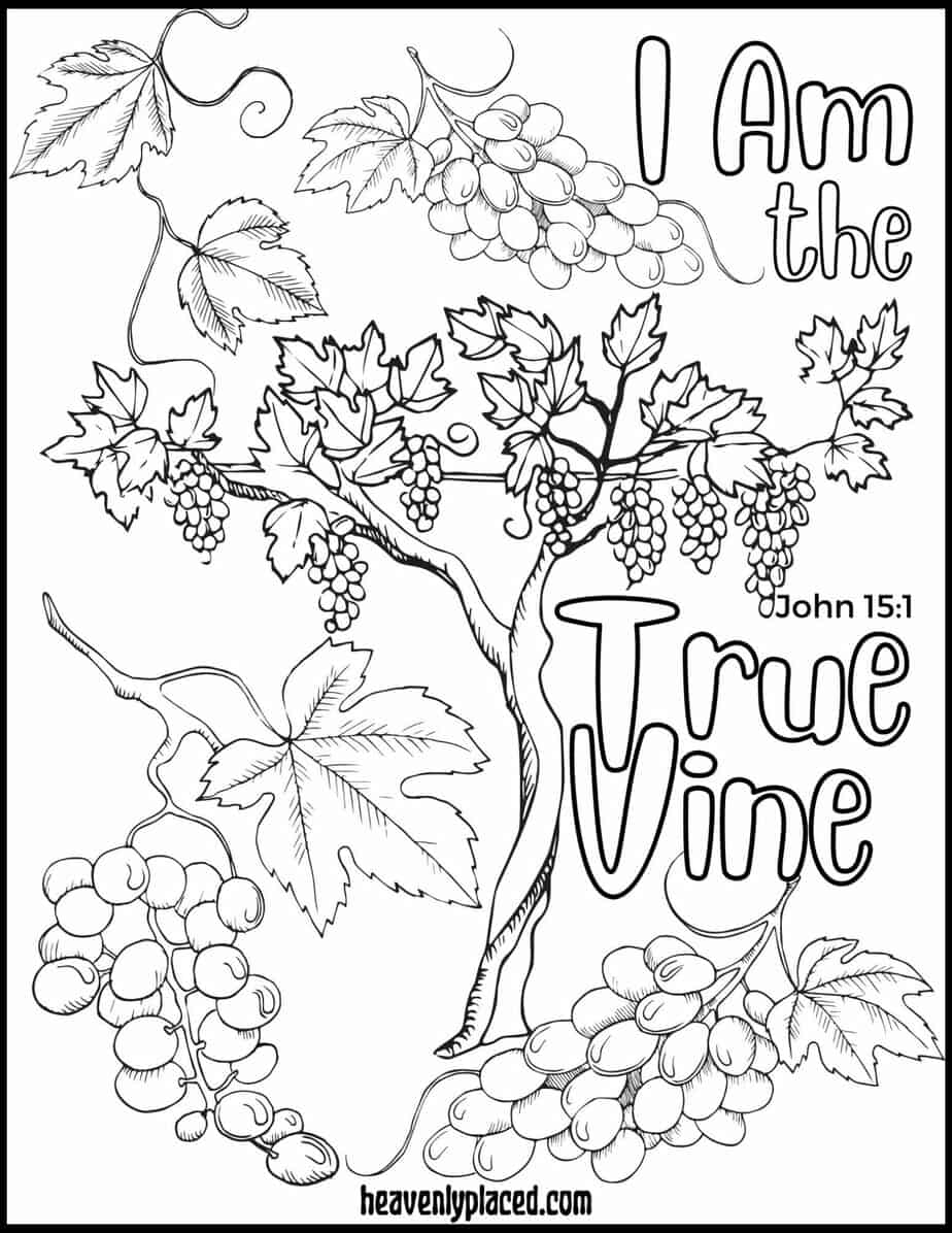 Free Printable Coloring Pages | Heavenly Placed