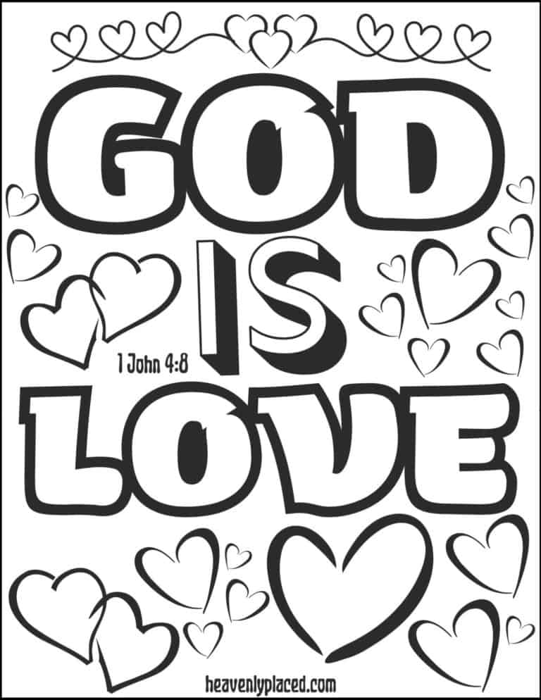 Free Printable Coloring Pages | Heavenly Placed