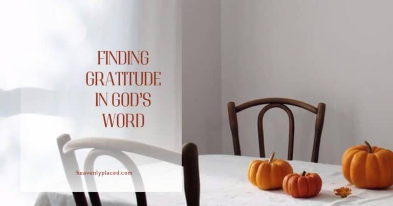 Thanksgiving Bible Quotes: Finding Gratitude in God’s Word