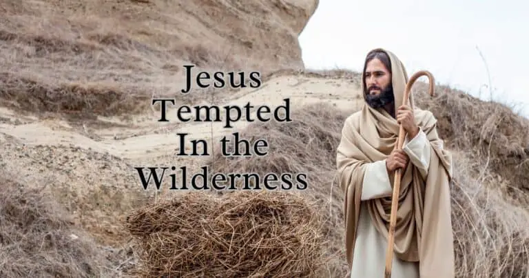 Jesus Tempted In the Wilderness