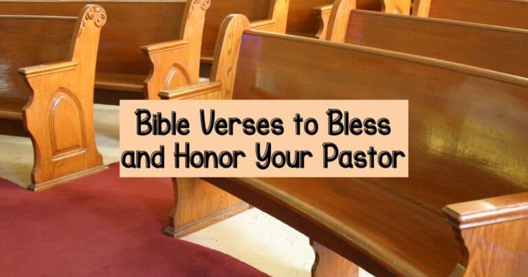 bible verse to bless pastor