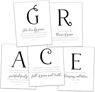 grace scripture art